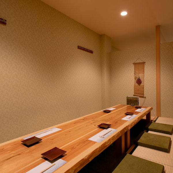 少人数の大切な人との送別会に最適です。